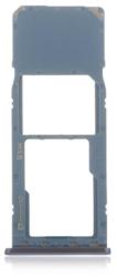 tel-szalk-009034 Samsung Galaxy A7 (2018) A750 kék SIM & SD kártya tálca (1 SIM kártyás telefonhoz) (tel-szalk-009034)