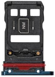  tel-szalk-009097 Huawei Mate 20 Pro kék SIM kártya tálca (tel-szalk-009097)