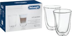 De-Longhi Dupla falú termo üvegpohár, latte macchiato