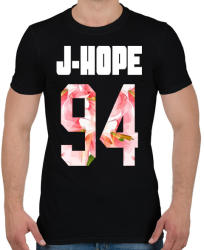 printfashion J-Hope BTS - Férfi póló - Fekete (1208890)