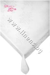 Dilios Покривка Dilios Жакард Бяло, p/n 80101001857 - Покривка за маса от Жакард (80101001857)