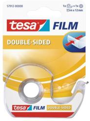 tesa Ragasztószalag, kétoldalas, adagolón, 12 mm x 7, 5 m, TESA Tesafilm (TE57912) - iroda24