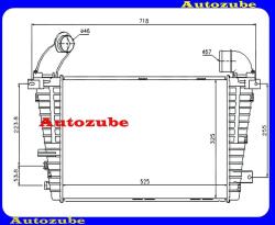 OPEL ASTRA H 2003.09-2007.02 /A04/ Intercooler, levegőhűtő "1.7 DTR/"1.7 DTJ" 037-018-0008