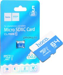 hoco. Micro SDXC 64gb C10 085829