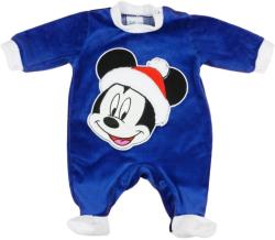 Asti Disney Mickey Mikulás hosszú ujjú plüss rugdalózó Karácsony