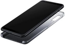 Husa Samsung EF-AA750CBEGWW plastic negru semitransparent degrade pentru Samsung Galaxy A7 2018 (A750)