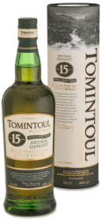 TOMINTOUL Peaty Tang 15 Years 0,7 l 40%