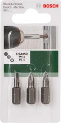 Bosch Csavarozóbit Készlet 3 Részes Hex/ph/pz Standard (2609255973)
