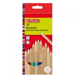 Creioane color lemn cedru set 12 bucã? i