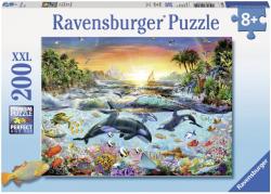Ravensburger Paradisul delfinilor - 200 piese (12804) Puzzle