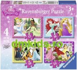 Ravensburger Disney Princess 12/16/20/24 piese (07397)