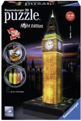 Ravensburger Big Ben Luminoasa 3D - 216 piese (RVS3D12588)