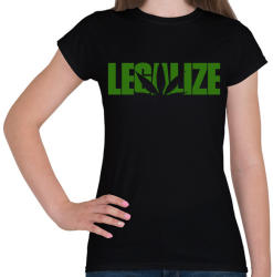 printfashion Marihuana legalizálás - Női póló - Fekete (1223262)