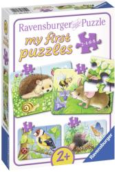 Ravensburger Animale din padure 2/4/6/8 piese (06952)