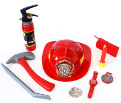 UNIKATOY Tűzoltó sisak és készlet (911803)