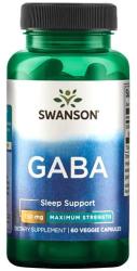 Swanson - Gaba 750 Mg - Sleep Support - 60 Kapszula