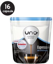 KIMBO 16 Capsule Kimbo Uno System Espresso Decaffeinato
