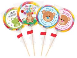 Nauty lollipops Nauty Gyereknapi nyalóka 80g hengerben