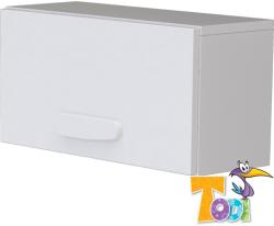 TODI Bianco felnyílós kis szekrény, ajtó nélkül (választható hozzá 5390 Ft-ért többféle színben) - babamanna