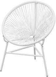 vidaXL Polyrattan kerti szék (42072)