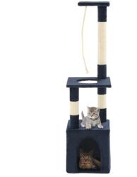 vidaXL Ansamblu pisici, stâlpi din funie sisal, 109 cm bleumarin (170606)