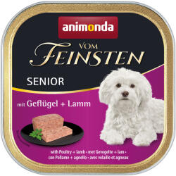 Animonda Vom Feinsten 24x150g animonda vom Feinsten nedves kutyatáp- Senior - szárnyas & bárány