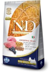 N&D N&D Ancestral Grain Puppy Mini, Miel si Afine, 7 Kg