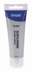  Stylex acrylfesték 83ml, ezüst (28639)