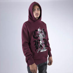 CAYLER & SONS BLACK LABEL Sweatshirt CSBL Arise Hoody bordeaux / black