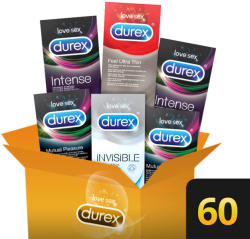 Durex Premium óvszer csomag (6x10 db) 60 db