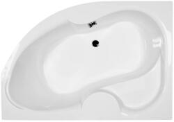 M-Acryl M-Acryl Azalia 170x105 cm-es aszimmetrikus sarokkád kádlábbal, balos (12066)