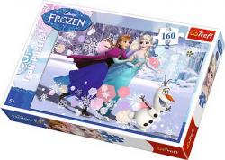 Trefl Frozen - Prințese patinatoare 160 piese (15317)