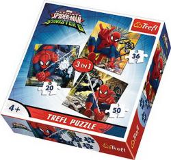 Trefl Spiderman World 3in1 (34822)