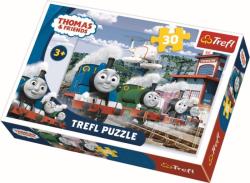 Trefl Thomas - Concurs pe şine 30 piese (18230) Puzzle