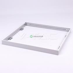 V-TAC DIY fehér LED panel csavaros beépítő keret - 60x60 cm - 8156