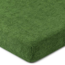 4Home Cearșaf de pat 4Home frotir, verde măsline, 180 x 200 cm, 180 x 200 cm