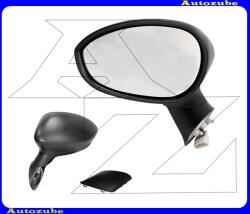 FIAT GRANDE PUNTO 2005.10-2009.11 /199/ Visszapillantó tükör bal, elektromos, fűthető-domború tükörlappal, fekete borítással FT3427344P