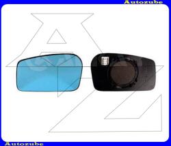 PEUGEOT 806 1994.11-2002.04 Visszapillantó tükörlap bal, fűthető-domború-kék (tartólappal) 6431357