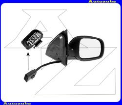 VW LUPO 1998.04-2005.04 /6X/ Visszapillantó tükör jobb "KIS-házas" elektromos, fűthető-domború tükörlappal, fényezhető borítással /130mm/ VG3207313