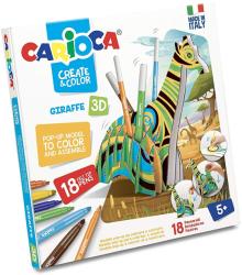 CARIOCA Set articole creative CARIOCA Create & Color - GIRAFFE 3D