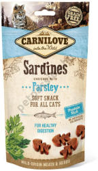 CARNILOVE Carnilove Cat Semi Moist Snack szardínia petrezselyemmel 50g