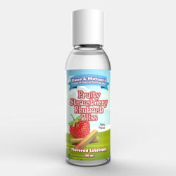 Vince & Michael's Flavored Lubricant Fruity Strawberry Rhubarb Bliss 50ml