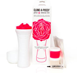 Clone A Willy Clone A Pussy Plus Sleeve Kit Hot Pink