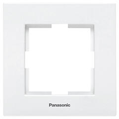 Panasonic Sorolókeret (1-es) fehér, Panasonic feliratos (WKTF0801-2WH)
