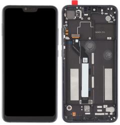  NBA001LCD003941 Xiaomi Mi 8 Lite fekete OEM LCD kijelző érintővel kerettel, előlap (NBA001LCD003941)