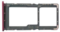  tel-szalk-009403 Xiaomi Redmi Note 7 piros SIM kártya tálca (2 SIM kártyás telefonokhoz) (tel-szalk-009403)