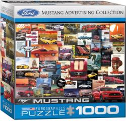 EUROGRAPHICS Ford Mustang Advertising Collection 1000 piese (8000-0748)