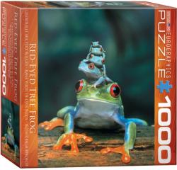 EUROGRAPHICS Frogs 1000 piese (6000-3004) Puzzle