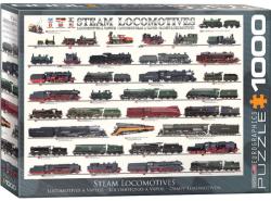 EUROGRAPHICS Steam Locomotives 1000 piese (6000-0090) Puzzle