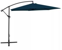 vidaXL UV biztos kék konzolos esernyő - 3 m átmérővel